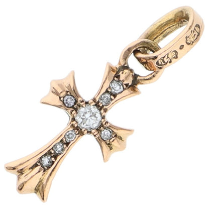 Chrome Hearts 22K Baby Fat Pave Diamond Charm