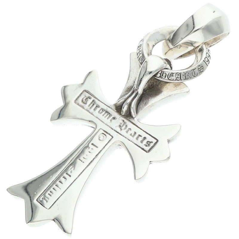 Chrome Hearts Small CH Cross W Bale Sterling Size ONE Silver