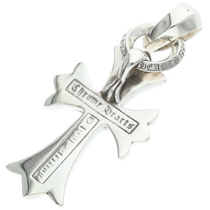 Chrome Hearts Small CH Cross W Bale Sterling Size ONE Silver