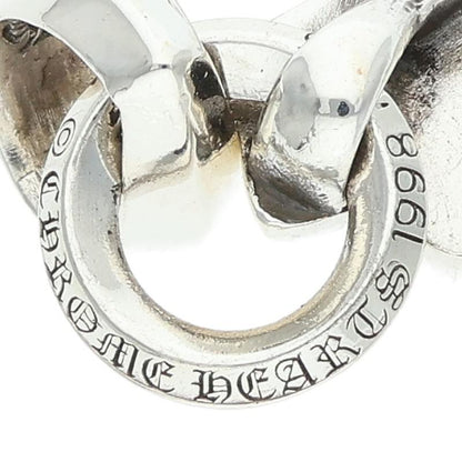 Chrome Hearts Small CH Cross W Bale Sterling Size ONE Silver