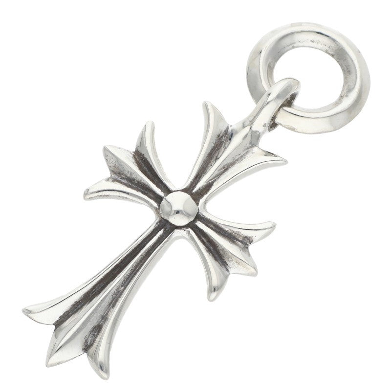 Chrome Hearts Tiny CH Cross Charm Silver