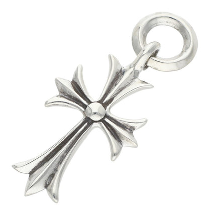 Chrome Hearts Tiny CH Cross Charm Silver