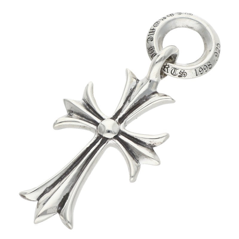 Chrome Hearts Tiny CH Cross Charm Silver