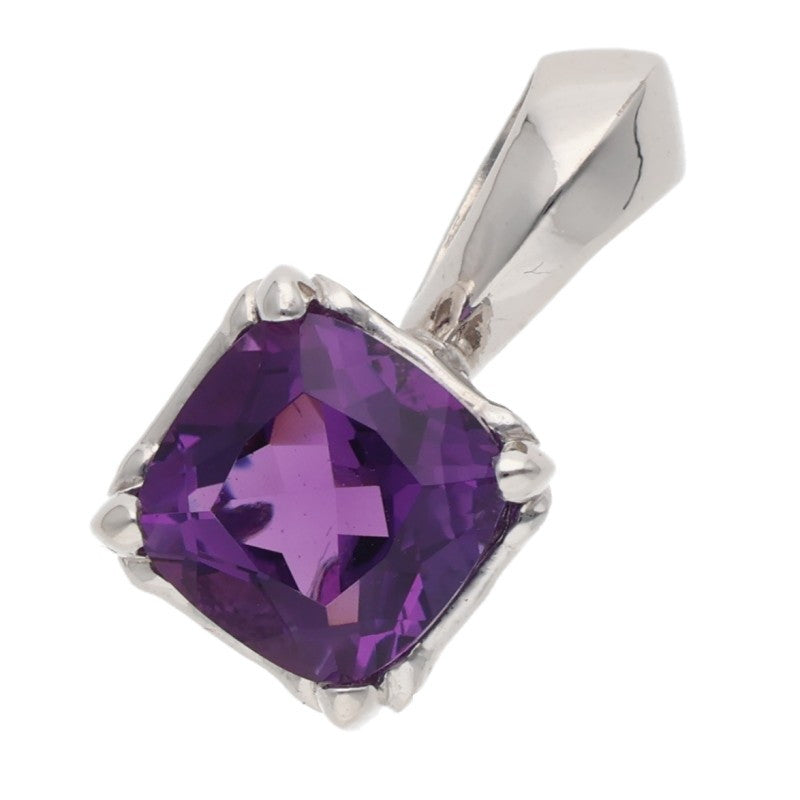 Chrome Hearts 18K Cocktail WG Purple Gem Necklace Size ONE SIZE