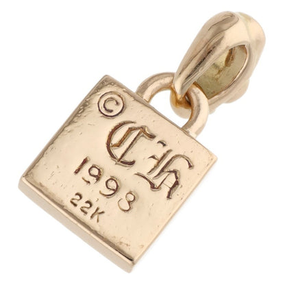 Chrome Hearts 22K Framed CH Plus Charm Size ONE SIZE