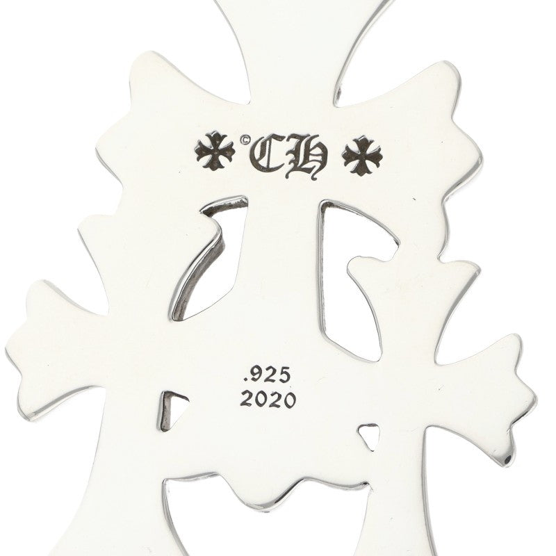 Chrome Hearts Small Triple CH Cross Pendant Size ONE SIZE