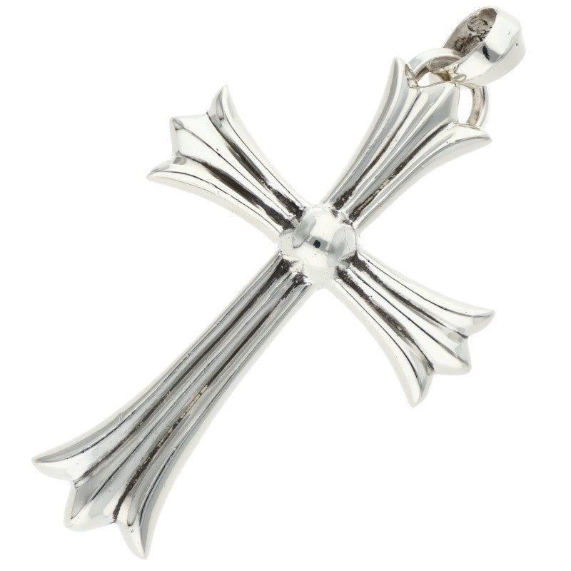 Chrome Hearts Large CH Cross Silver Necklace Size ONE SIZE