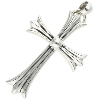 Chrome Hearts Large CH Cross Silver Necklace Size ONE SIZE