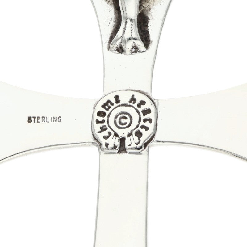 Chrome Hearts Large CH Cross Silver Necklace Size ONE SIZE