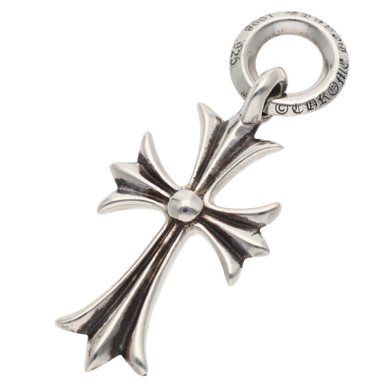 Chrome Hearts Tiny CH Cross Charm Silver