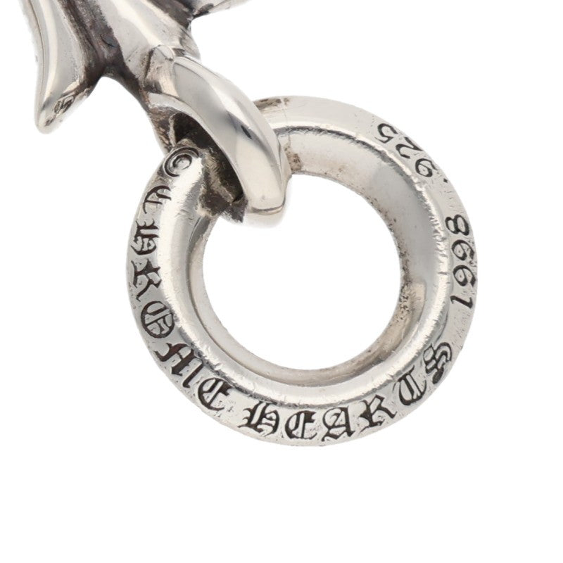 Chrome Hearts Tiny CH Cross Charm Silver