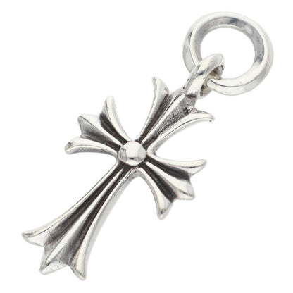 Chrome Hearts Tiny CH Cross Charm 925 Silver Size ONE SIZE