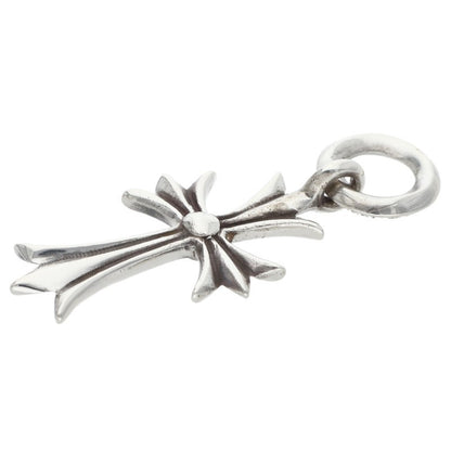 Chrome Hearts Tiny CH Cross Charm 925 Silver Size ONE SIZE