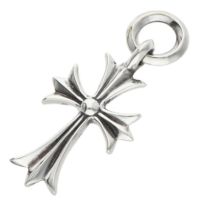 Chrome Hearts Tiny CH Cross Charm Silver