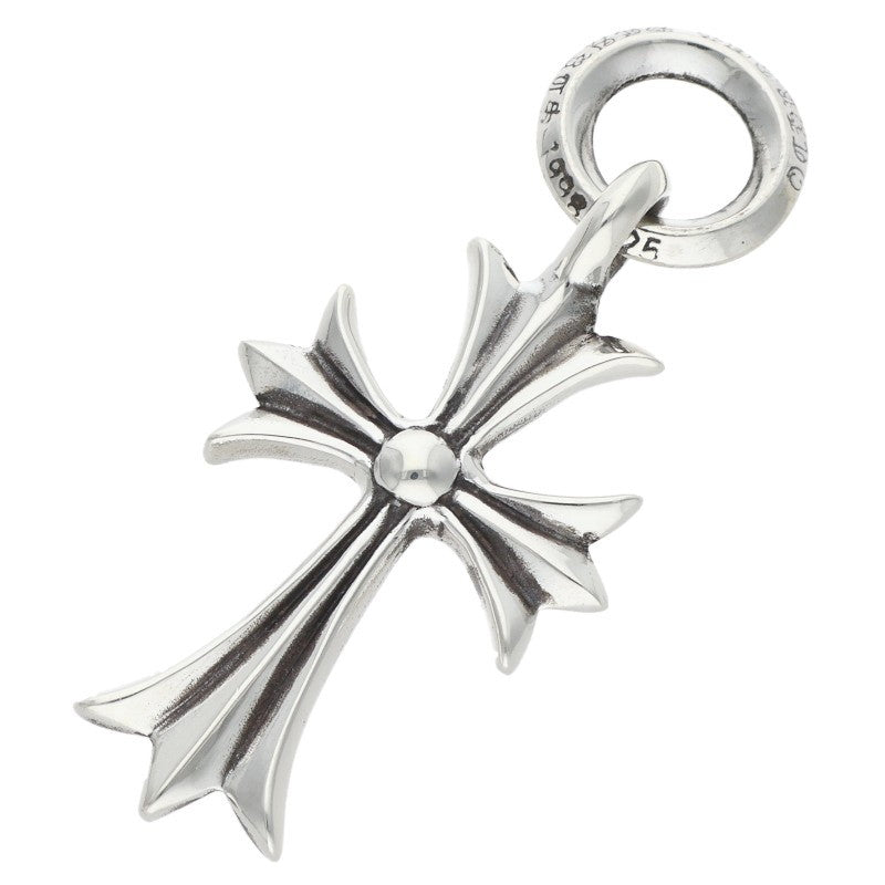 Chrome Hearts Tiny CH Cross Charm Silver