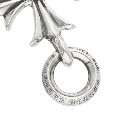 Chrome Hearts Tiny CH Cross Charm Silver