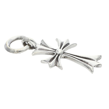 Chrome Hearts Tiny CH Cross Charm Silver