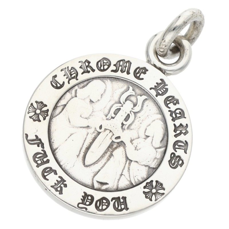 Chrome Hearts Angel Medal Charm V1 Silver