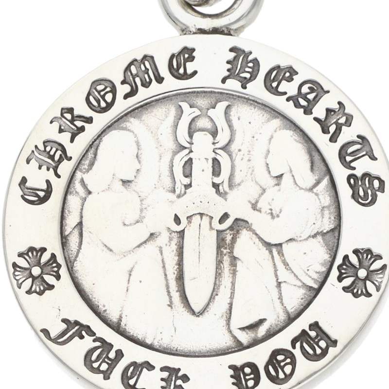 Chrome Hearts Angel Medal Charm V1 Silver