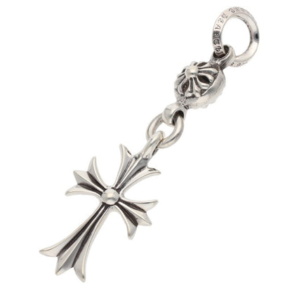 Chrome Hearts 1 Ball Tiny CH Cross Charm 925 Size ONE SIZE