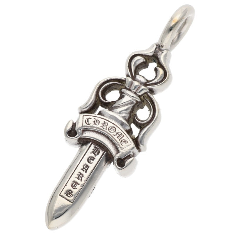 Chrome Hearts 925 Double Dagger Pendant Silver Size ONE SIZE