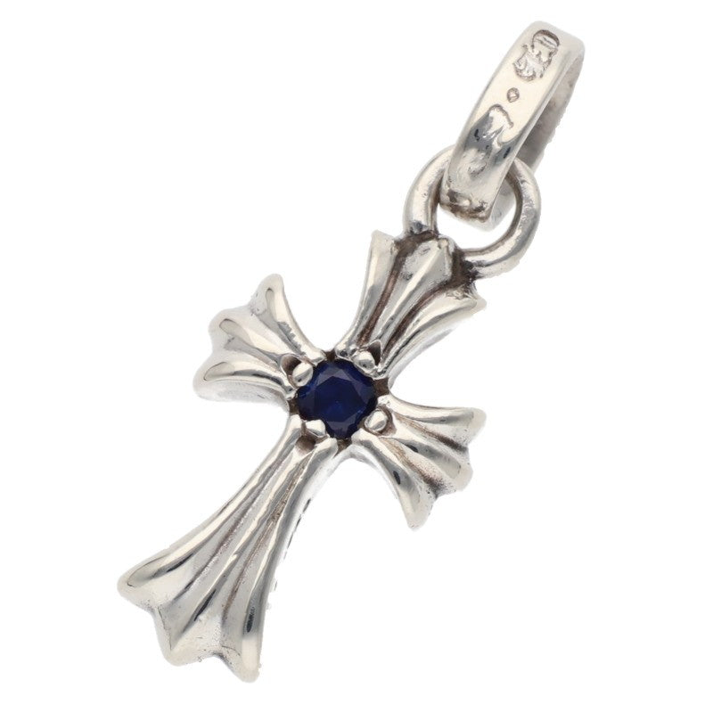 Chrome Hearts CRS BBYFAT 925 Silver 1 Sapphire
