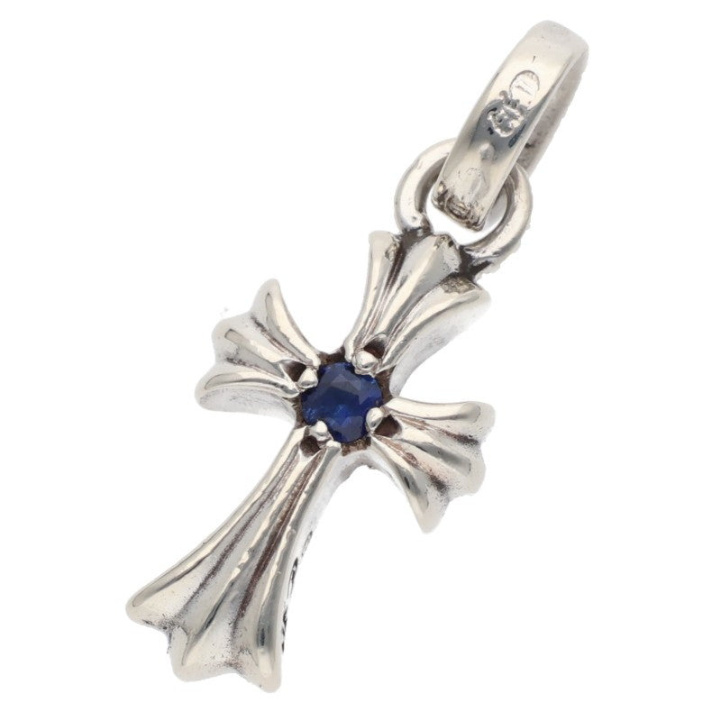 Chrome Hearts CRS BBYFAT 925 Silver 1 Sapphire
