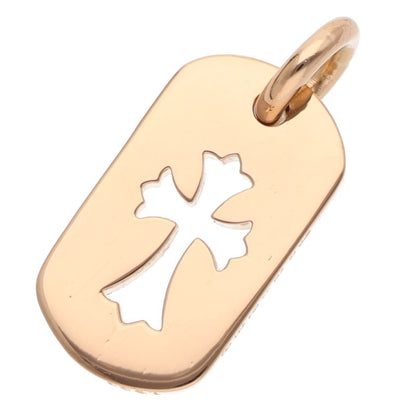 Chrome Hearts 22K Small Dogtag Pave Diamond