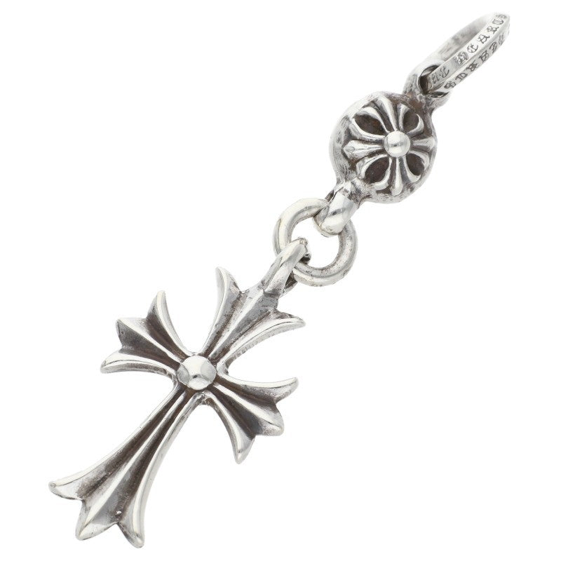 Chrome Hearts 925 1 Ball Tiny CH Cross Charm Size ONE SIZE