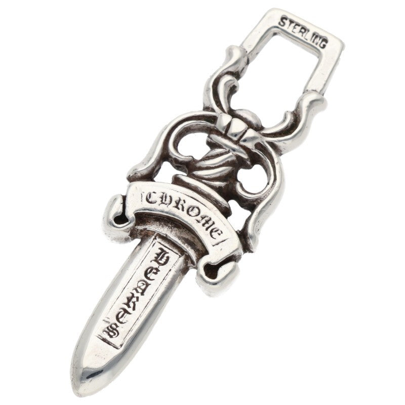Chrome Hearts #10 Dagger Pendant Sterling Size ONE Silver
