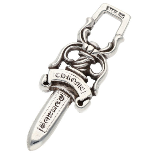 Chrome Hearts #10 Dagger Pendant Sterling Size ONE Silver