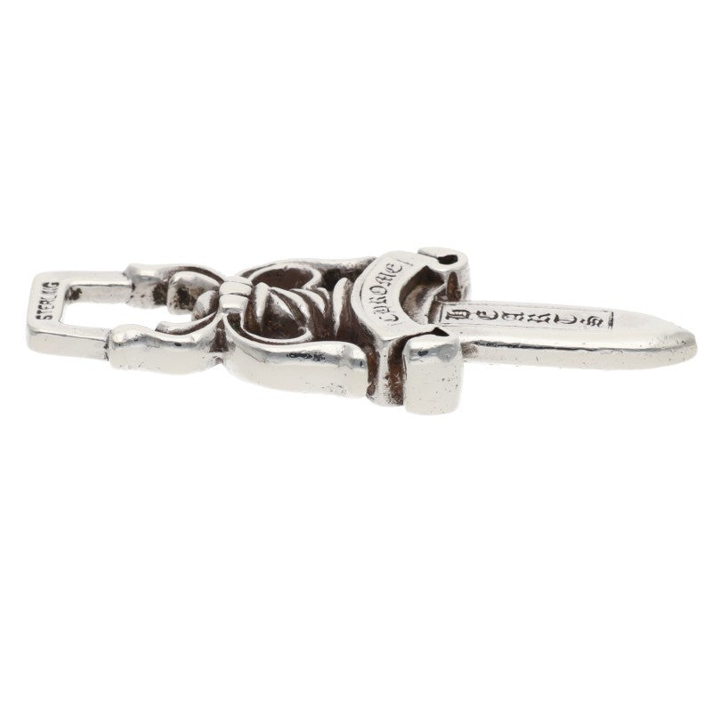 Chrome Hearts #10 Dagger Pendant Sterling Size ONE Silver