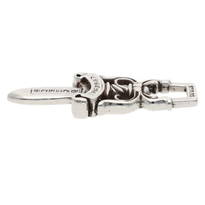 Chrome Hearts #10 Dagger Pendant Sterling Size ONE Silver