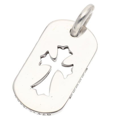 Chrome Hearts Cutout Cross Dogtag 925 Silver Size ONE SIZE