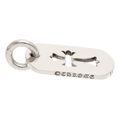 Chrome Hearts Cutout Cross Dogtag 925 Silver Size ONE SIZE