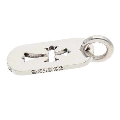 Chrome Hearts Cutout Cross Dogtag 925 Silver Size ONE SIZE
