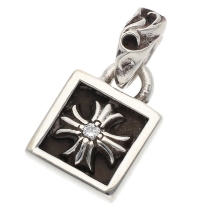 Chrome Hearts 925 Framed CH Plus 1 Diamond Size ONE SIZE