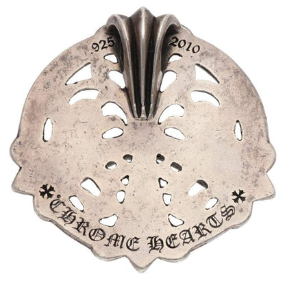 Chrome Hearts Peace Medallion Silver Necklace Size ONE SIZE