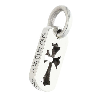 Chrome Hearts 925 Tiny Cutout Cross Dog Tag