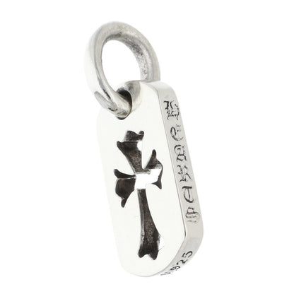 Chrome Hearts 925 Tiny Cutout Cross Dog Tag