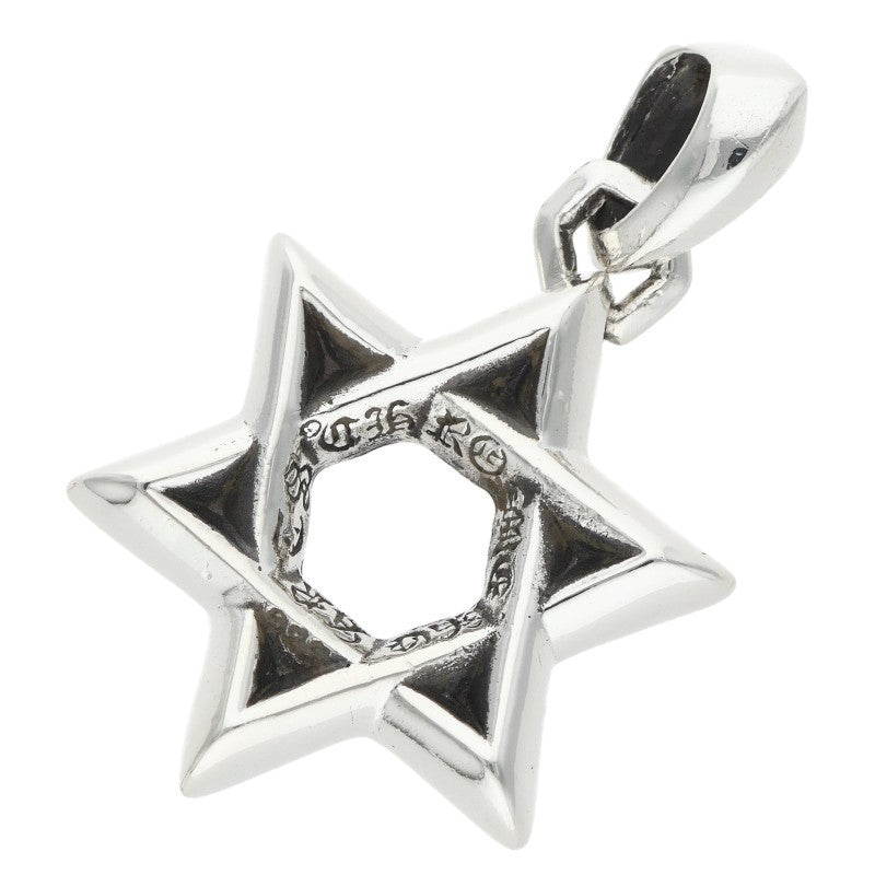 Chrome Hearts 925 Star of David Pendant Silver Size ONE SIZE