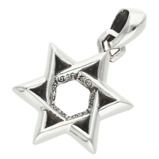 Chrome Hearts 925 Star of David Pendant Silver Size ONE SIZE
