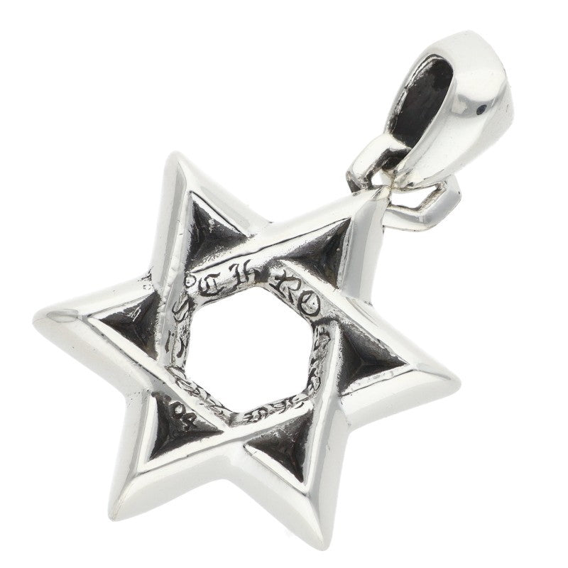 Chrome Hearts 925 Star of David Pendant Silver Size ONE SIZE