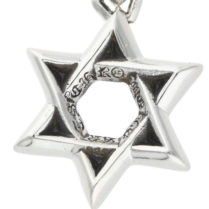Chrome Hearts 925 Star of David Pendant Silver Size ONE SIZE