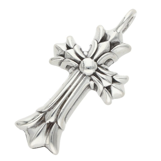 Chrome Hearts 925 Double CH Cross Pendant Size ONE SIZE