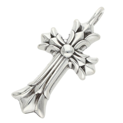 Chrome Hearts 925 Double CH Cross Pendant