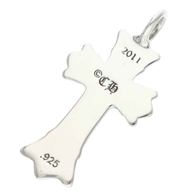 Chrome Hearts 925 Double CH Cross Pendant