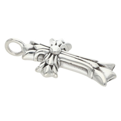 Chrome Hearts 925 Double CH Cross Pendant