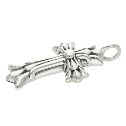 Chrome Hearts 925 Double CH Cross Pendant