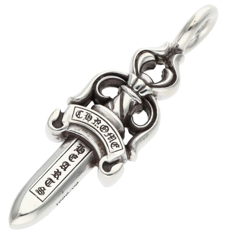 Chrome Hearts 925 Double Dagger Pendant Silver